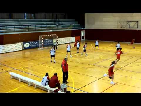 Balonmano infantil masculino. Grupo Covadonga - Bosco Torneo Principado 2013/13