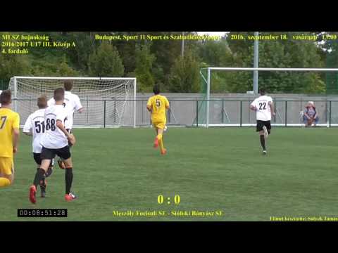 Mészöly Focisuli-Siófok 3-2 (2-1)