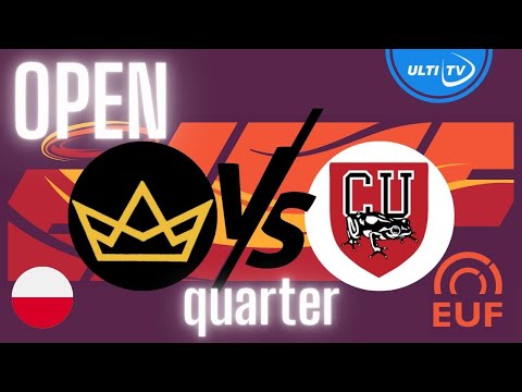Wall City (GER) vs Clapham Ultimate (GBR) —  OPEN Quarter Final — EUCF 2023