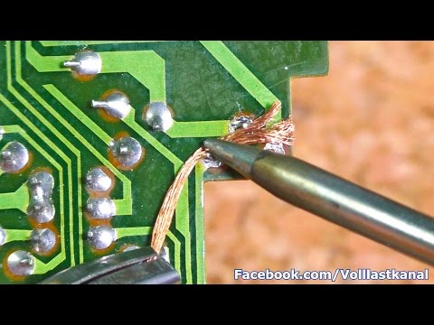 LÖTEN LERNEN - GRUNDLAGEN DER LÖTTECHNIK Anleitung [Teil 2/2] / How To Solder - Basics Of Soldering