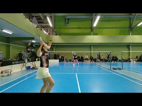 WSV R16 | Helis Pajuste vs Emilia Ojala | Badminton in Finland