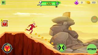 BEN 10 : ALIEN RUN GAMEPLAY #2