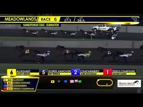 Hambletonian Oaks Elimination 2 2024 - Allegiant & Scott Zeron 1.51,4 1609m