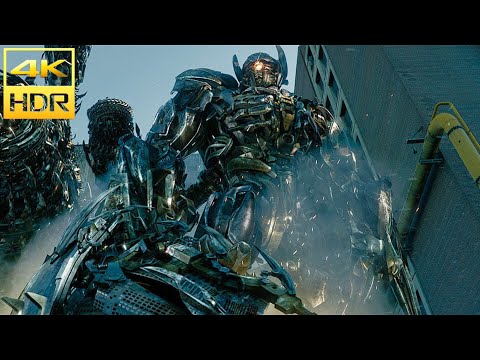 Driller Attack - Chernobyl Fight | Transformers Dark of the Moon (2011) Movie Clip 4K HDR