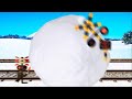 Railroad Crossing To Play With Snow