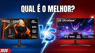 AOC AGON G50 vs LG UltraGear 27GS60F-B: Qual Monitor Gamer VALE MAIS a PENA Em 2026?