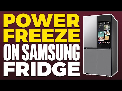 Power Freeze On Samsung Fridge What does it do   EXPLAINED (2025)