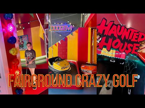 I WON 🙌 The Fairground Themed Crazy Golf @ Mr Mulligans Basildon!
