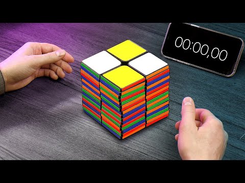 Solving the 2x2x16 Rubik's Cube - my biggest cuboid