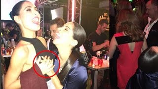 MTV Movie Awards 2016: Lilly 'Superwoman' Singh Grabs Nargis Fakhri's B**bs!