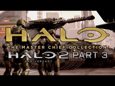 The Scarab - Halo 2 MCC Part 3 - 4k 60fps Let's Play The Master Chief Collection on PC