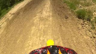 preview picture of video 'Couple Laps around Nickota MX Park 5-25-14'