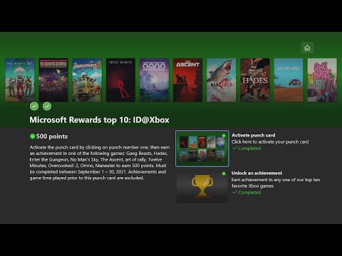 Microsoft Rewards top 10: ID@Xbox