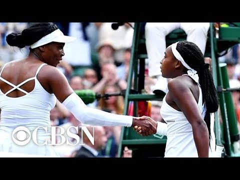 15-year-old Cori Gauff beats Venus Williams at Wimbledon