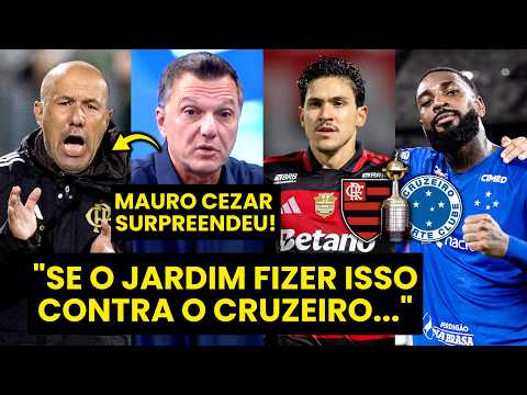 “SINCERAMENTE? Se EU FOSSE o JARDIM, NÃO SEI SE FARIA ISSO!” MAURO CEZAR PROJETA CRUZEIRO x FLAMENGO