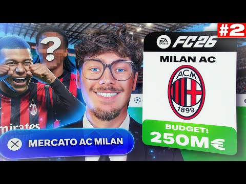 THE TRANSFER WINDOW TO REBOOT AC MILAN! 🔥 | FC26 MANAGER CAREER #2