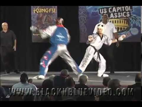 Jadi Tention vs Justin Ortiz 2013 U.S. Capitol Classics Karate and China Open Tournament