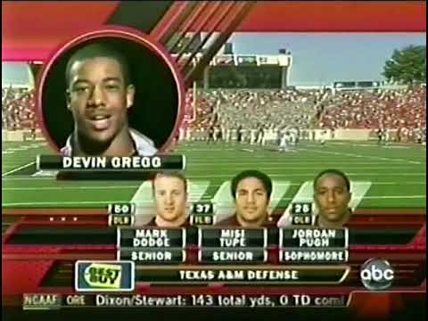 2007 Texas Tech vs Texas A&M - First Half