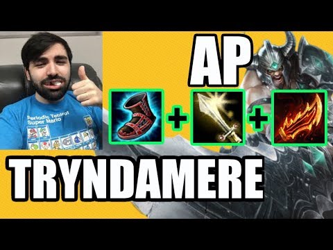 AP TRYNDAMERE? NEW META ON TOP | VoyBoy | AP TRYNDAMERE vs TEEMO | AP TRYNDAMERE Top | Patch 8.13