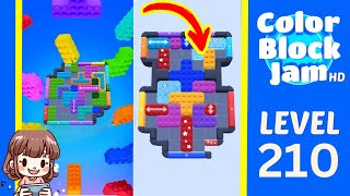 Solusi Level 210 Color Block Jam