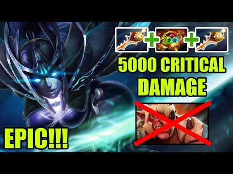 HOLY SHIT! CRAZY 1 HIT 5000 Critical Damage Phantom Assasin Divine Rapier + Apex Pro Gameplay Dota 2