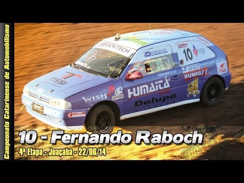 Fernando Raboch - 4ª Etapa Catarinense de Automobilismo 2014 - Joaçaba