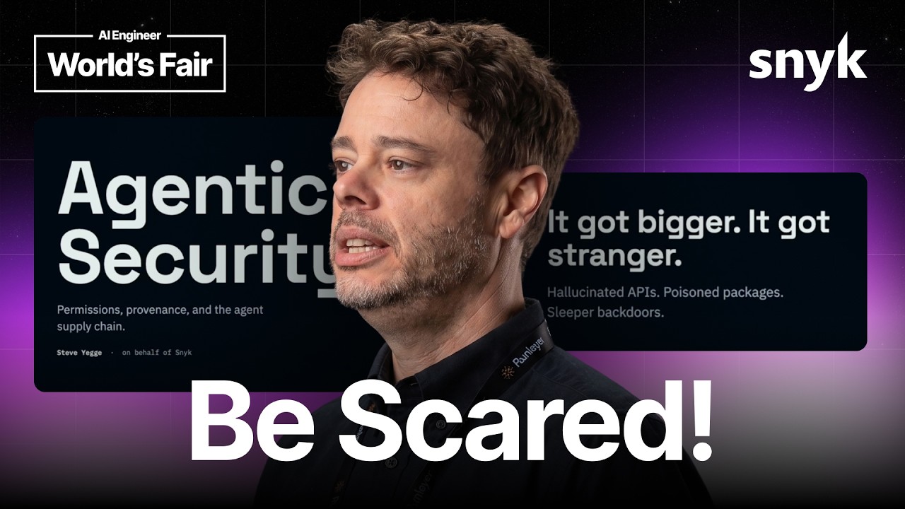 Be Scared: AI Code Security Risks with Steve Yegge - AI Engineer