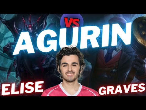 AGURIN | ELISE VS GRAVES | JNG GAMEPLAY | Patch 15.13 / Season 15 | #LeagueofLegends