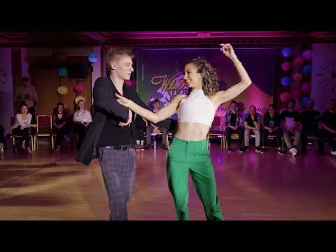 Sebastian Gerwald & Gal Kashi - 2nd place Advanced Jack&Jill - Westie Spring Thing 2023