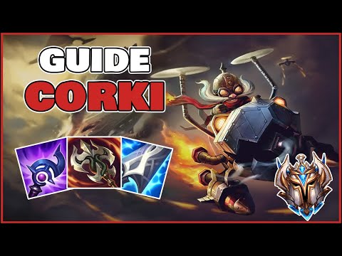 GUIDE CORKI MID S13 - CARRY AVEC UN MAGE POKE ?! (gameplay éducatif explicatif tips)