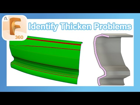 Surface Mastery Part 17 | Curvature Map Analysis and Thicken | How To Find Potential Thicken Issues