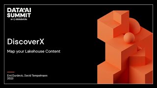 Map Your Lakehouse Content with DiscoverX