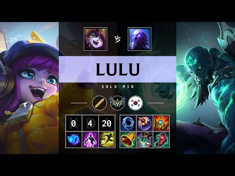 Lulu Mid vs Ryze - KR Challenger Patch 25.20