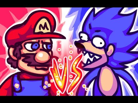 Mario vs Sonic