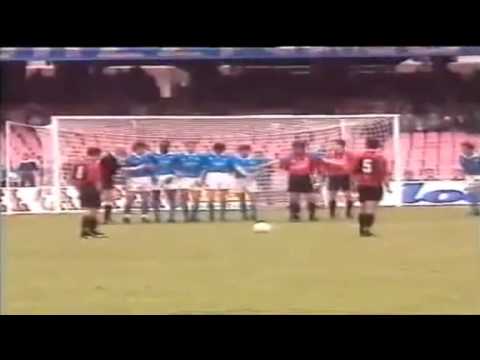 Serie A 1994-1995, day 28 Napoli - Foggia 2-1 (A.Cruz, Biagioni, De Vincenzo o.g.)