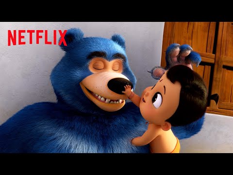 Bheem Plays with Fuzzy, Fluffy & Furry Animal Friends! 🐻🦚🙉 Mighty Little Bheem | Netflix Jr