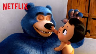 Bheem Plays with Fuzzy, Fluffy & Furry Animal Friends! 🐻🦚🙉 Mighty Little Bheem | Netflix Jr