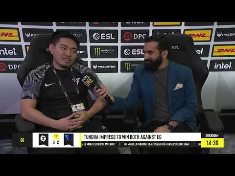 SNEYKING INTERVIEW BOTH WIN AGAINST EG - GROUP STAGE DAY 2 - ESL ONE STOCKHOLM MAJOR 2022