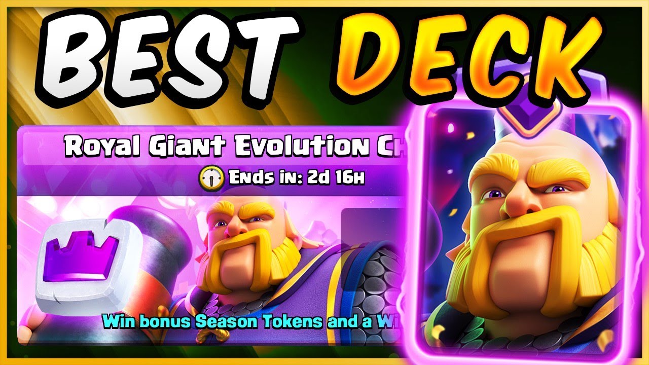 Clash Royale, Best Hog Rider and Royal Giant Deck