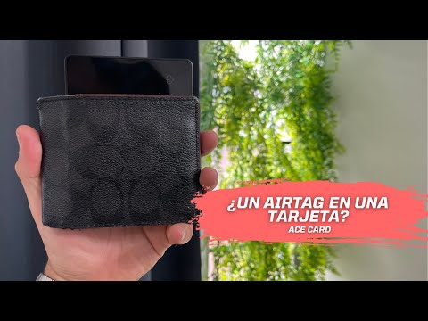 La tarjeta que se enlaza a tu iPhone | ACE CARD | FIND MY