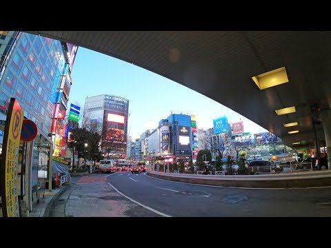 Tokyo City Cycling Tour Roppongi → Aoyama → Shibuya | Bike Ride POV - 4K 60fps