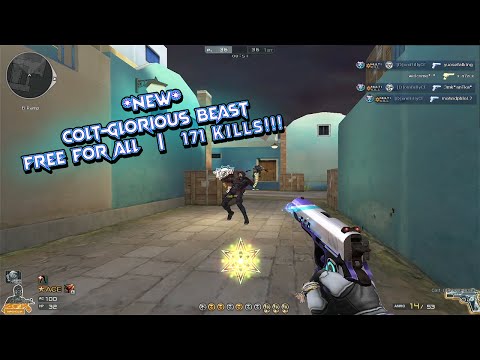 Crossfire West | *NEW* Colt-Glorious Beast | Free For All | 171 Kills!!!