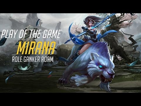 Daily Play of Dota 2. Roam Mirana