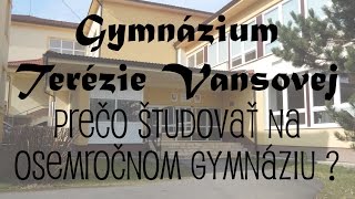 Prečo študovať na osemročnom gymnáziu ?