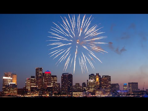 Beautiful Daytime Fireworks Show In Itlay