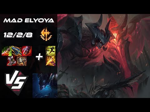 MAD Lions Elyoya JUNGLE Aatrox vs Nocturne - EU Challenger Patch 26.2