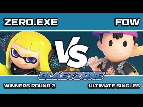 PSG Blastzone: Zero.exe (Inkling) vs FOW (Ness) - Winners Round 3