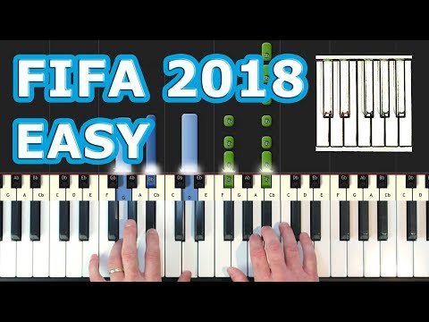 Live It Up - FIFA WORLD CUP 2018 - Piano Tutorial EASY - How To Play (Synthesia)