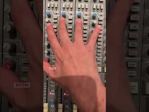 Using the REAL Lexicon 480L on a real SSL console!  #mixingtips #musicproductiontips #reverb