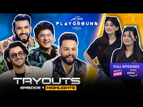 Playground 3 Tryouts | EP 1 Highlights | CarryMinati, Elvish Yadav, Techno Gamerz, Mortal